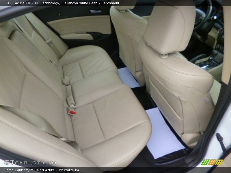Bellanova White Pearl / Parchment 2013 Acura ILX 2.0L Technology