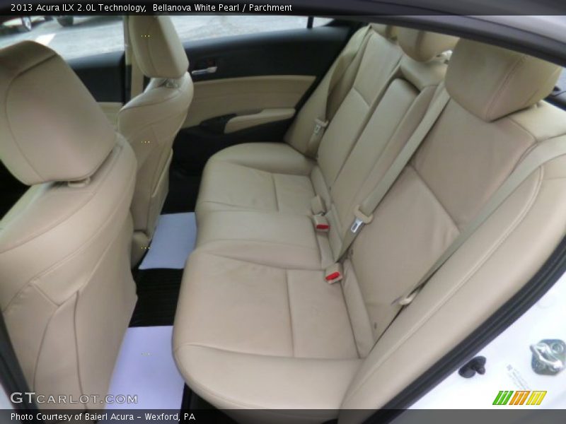 Bellanova White Pearl / Parchment 2013 Acura ILX 2.0L Technology