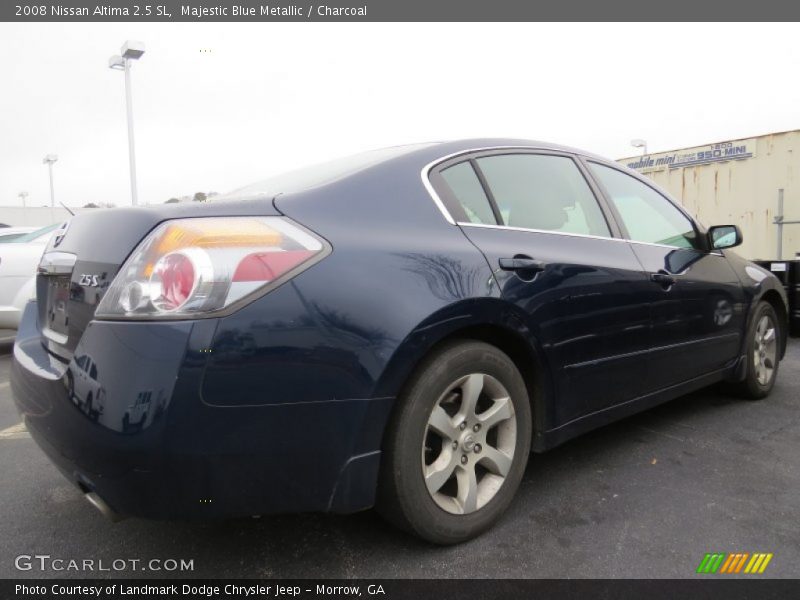 Majestic Blue Metallic / Charcoal 2008 Nissan Altima 2.5 SL