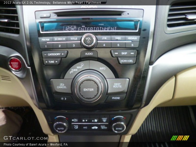 Bellanova White Pearl / Parchment 2013 Acura ILX 2.0L Technology