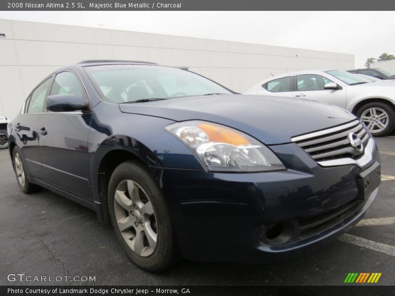 Majestic Blue Metallic / Charcoal 2008 Nissan Altima 2.5 SL