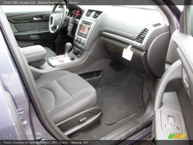 Atlantis Blue Metallic / Ebony 2014 GMC Acadia SLE