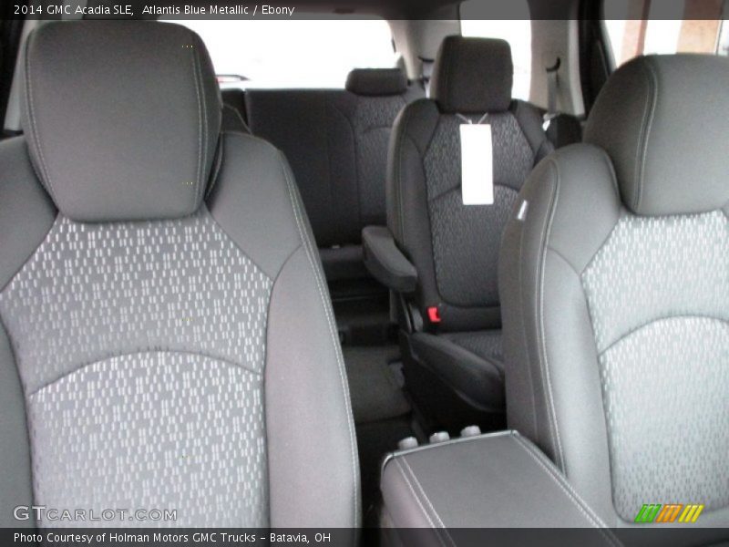 Atlantis Blue Metallic / Ebony 2014 GMC Acadia SLE