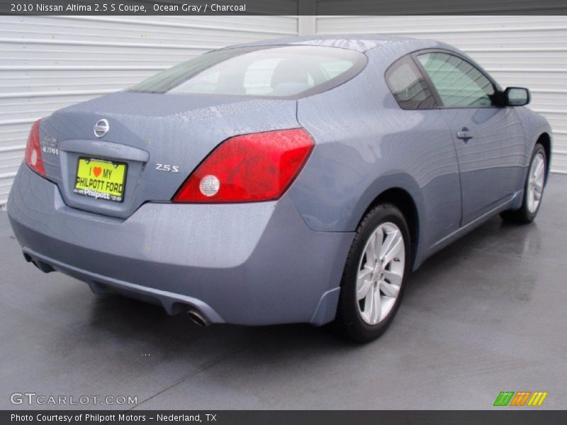 Ocean Gray / Charcoal 2010 Nissan Altima 2.5 S Coupe