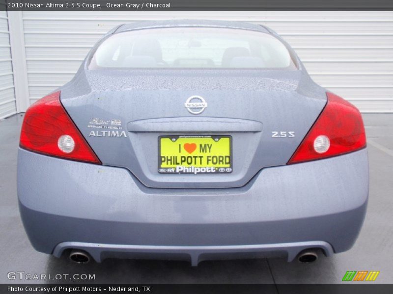 Ocean Gray / Charcoal 2010 Nissan Altima 2.5 S Coupe
