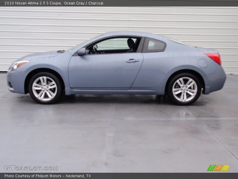 Ocean Gray / Charcoal 2010 Nissan Altima 2.5 S Coupe
