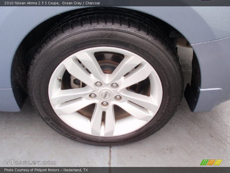 Ocean Gray / Charcoal 2010 Nissan Altima 2.5 S Coupe
