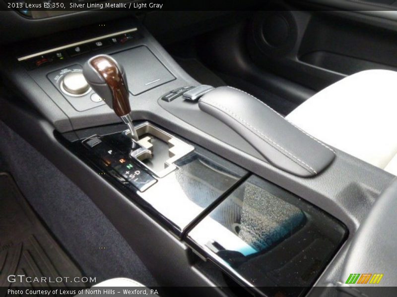 Silver Lining Metallic / Light Gray 2013 Lexus ES 350