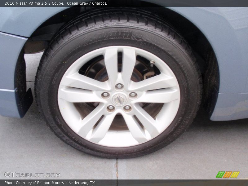 Ocean Gray / Charcoal 2010 Nissan Altima 2.5 S Coupe