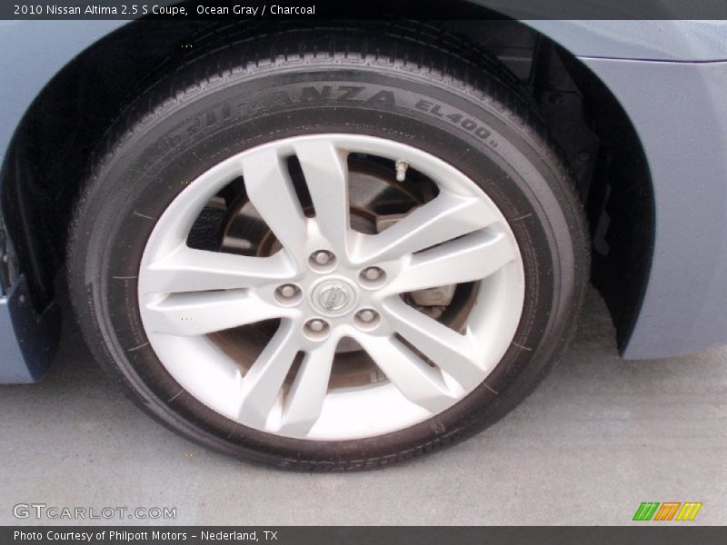 Ocean Gray / Charcoal 2010 Nissan Altima 2.5 S Coupe