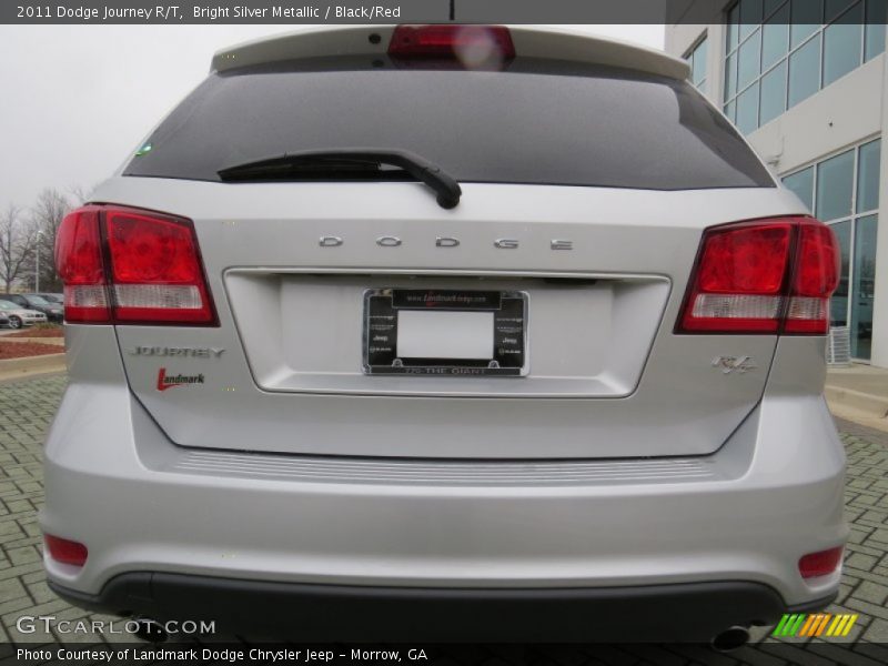 Bright Silver Metallic / Black/Red 2011 Dodge Journey R/T