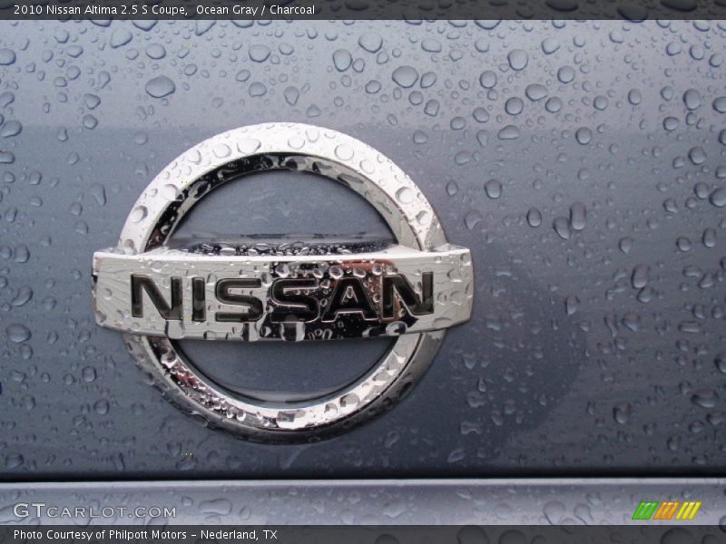 Ocean Gray / Charcoal 2010 Nissan Altima 2.5 S Coupe