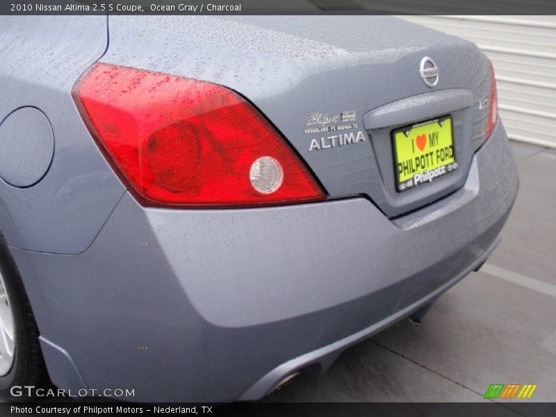 Ocean Gray / Charcoal 2010 Nissan Altima 2.5 S Coupe