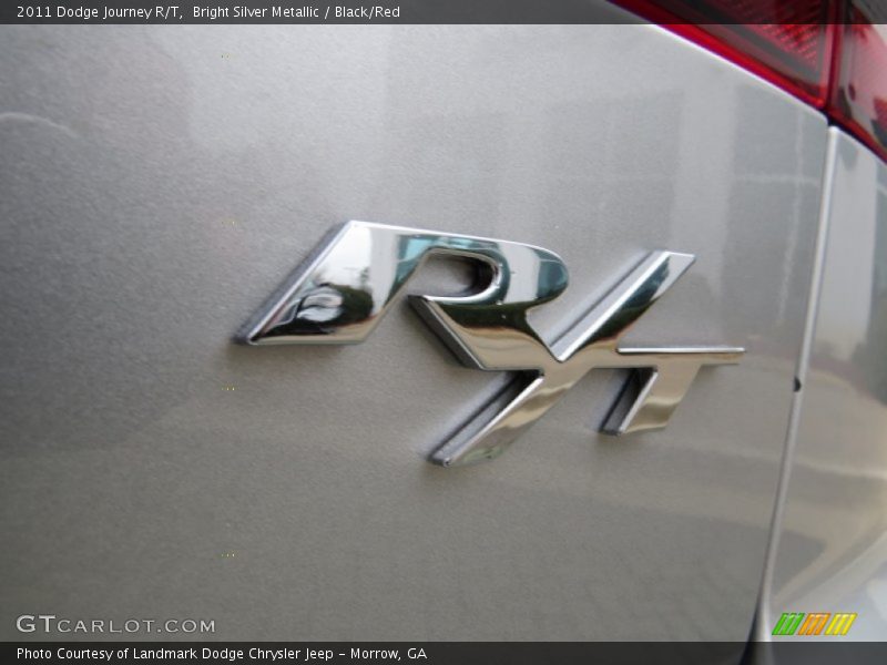Bright Silver Metallic / Black/Red 2011 Dodge Journey R/T