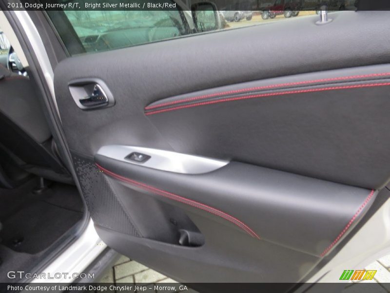 Bright Silver Metallic / Black/Red 2011 Dodge Journey R/T