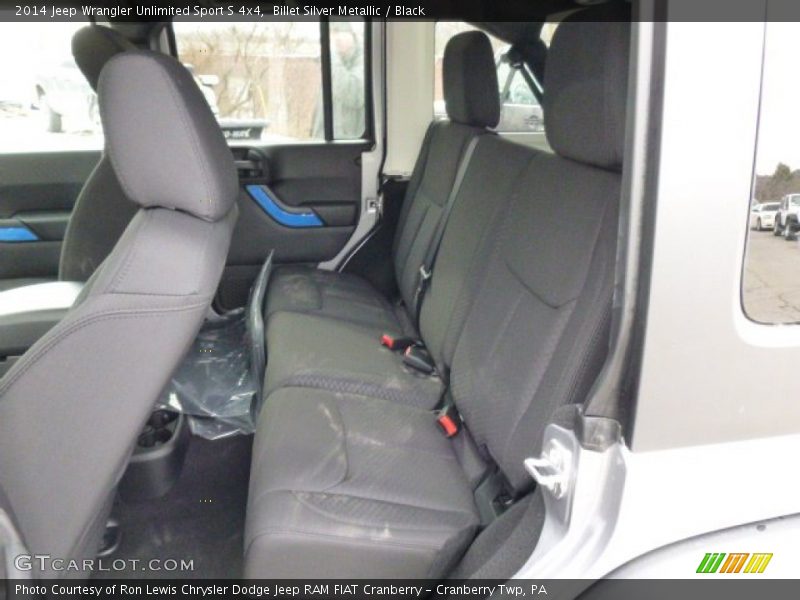 Billet Silver Metallic / Black 2014 Jeep Wrangler Unlimited Sport S 4x4