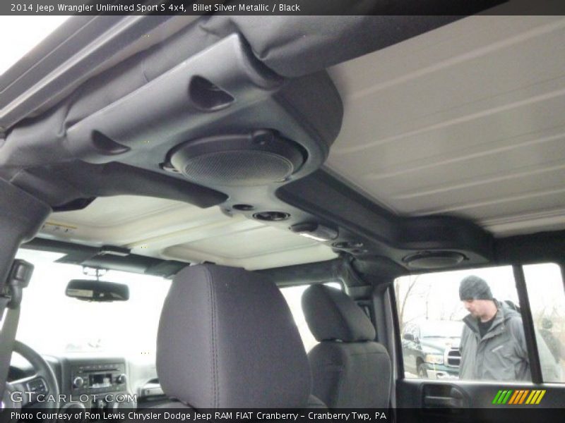 Billet Silver Metallic / Black 2014 Jeep Wrangler Unlimited Sport S 4x4