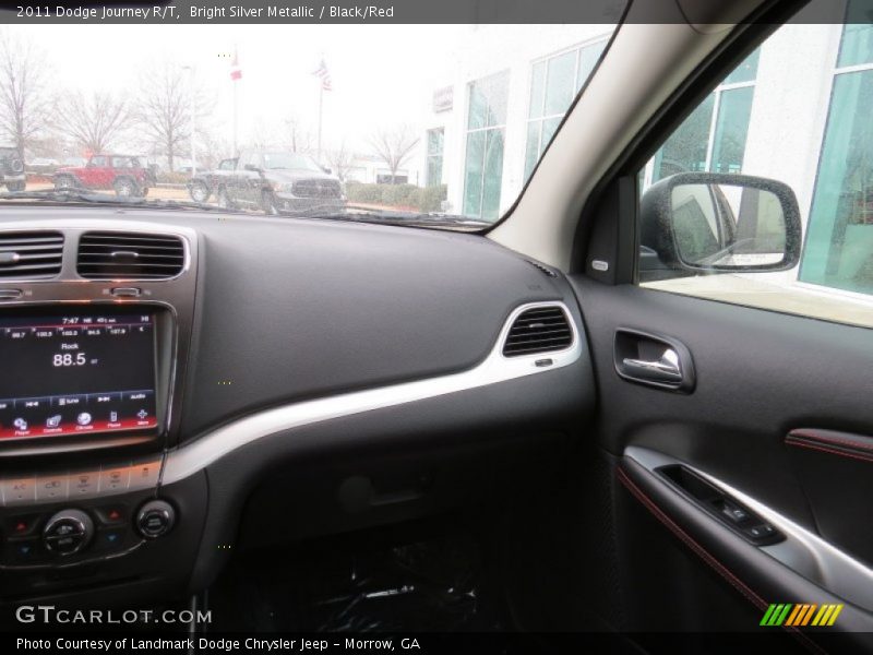 Bright Silver Metallic / Black/Red 2011 Dodge Journey R/T