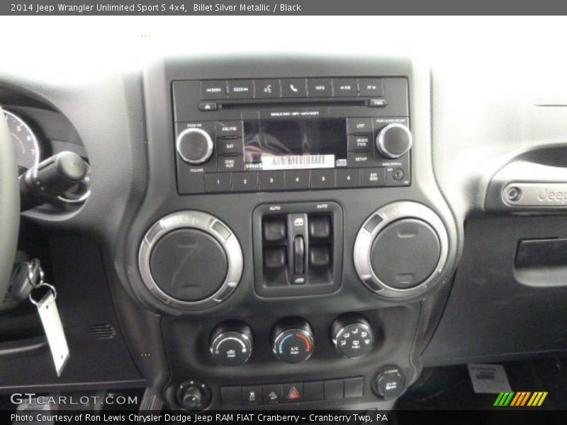 Billet Silver Metallic / Black 2014 Jeep Wrangler Unlimited Sport S 4x4
