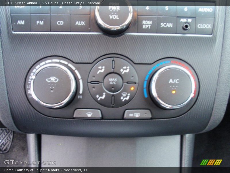 Ocean Gray / Charcoal 2010 Nissan Altima 2.5 S Coupe