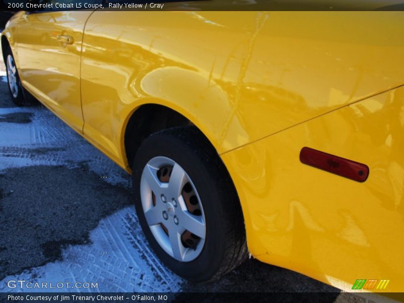 Rally Yellow / Gray 2006 Chevrolet Cobalt LS Coupe