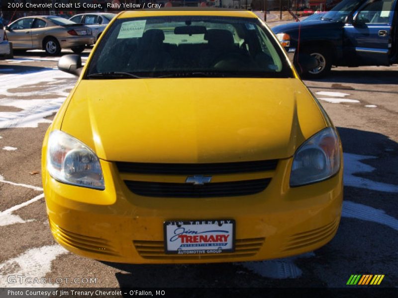 Rally Yellow / Gray 2006 Chevrolet Cobalt LS Coupe
