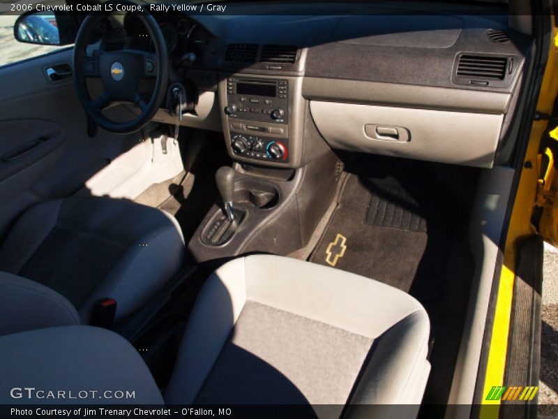 Rally Yellow / Gray 2006 Chevrolet Cobalt LS Coupe