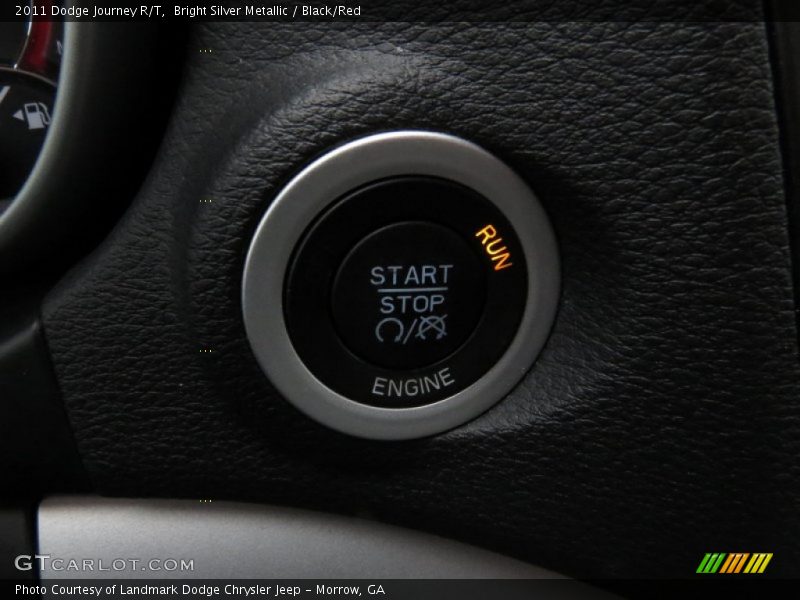 Bright Silver Metallic / Black/Red 2011 Dodge Journey R/T