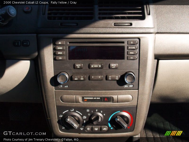 Rally Yellow / Gray 2006 Chevrolet Cobalt LS Coupe