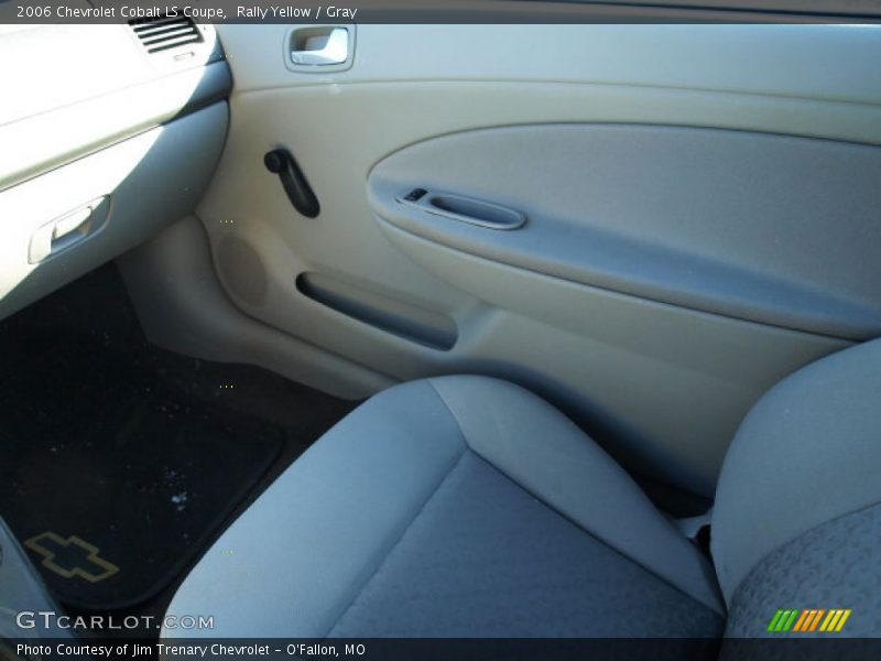 Rally Yellow / Gray 2006 Chevrolet Cobalt LS Coupe