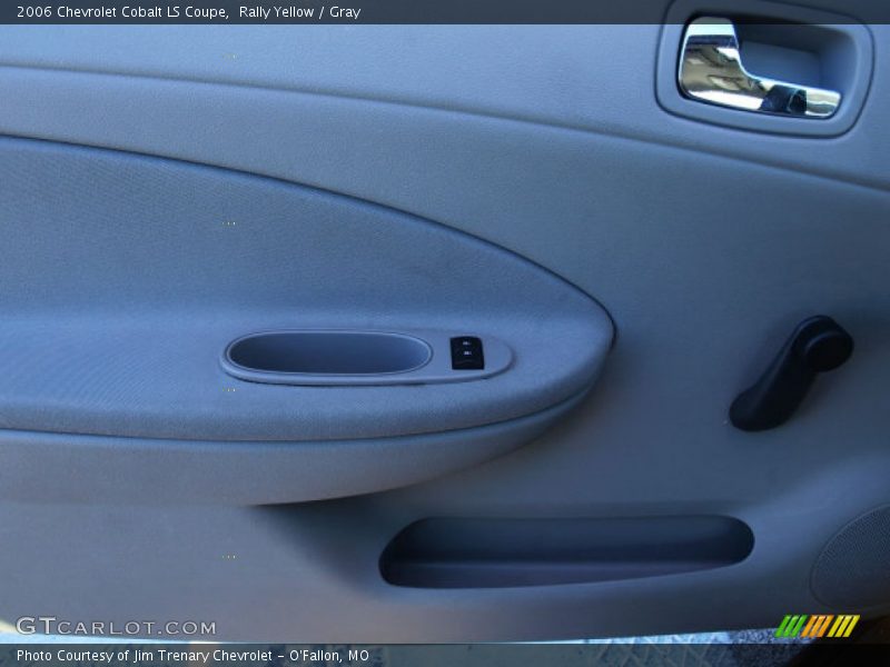 Rally Yellow / Gray 2006 Chevrolet Cobalt LS Coupe