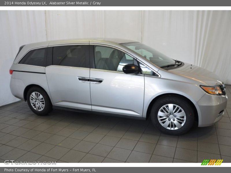 Alabaster Silver Metallic / Gray 2014 Honda Odyssey LX