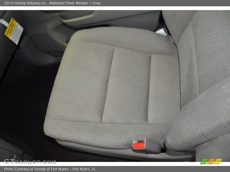 Alabaster Silver Metallic / Gray 2014 Honda Odyssey LX
