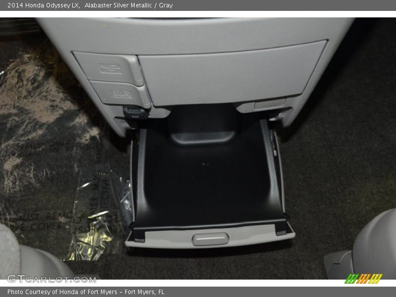 Alabaster Silver Metallic / Gray 2014 Honda Odyssey LX