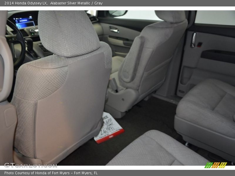 Alabaster Silver Metallic / Gray 2014 Honda Odyssey LX