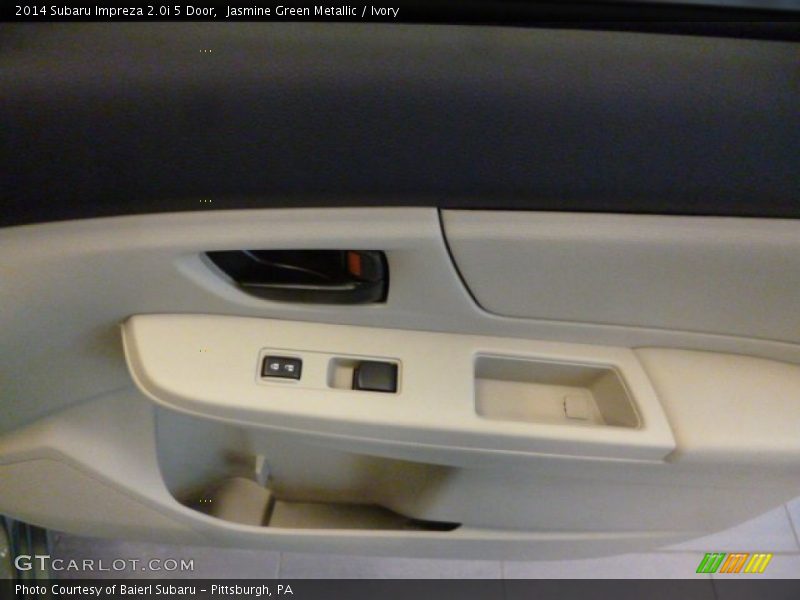 Jasmine Green Metallic / Ivory 2014 Subaru Impreza 2.0i 5 Door