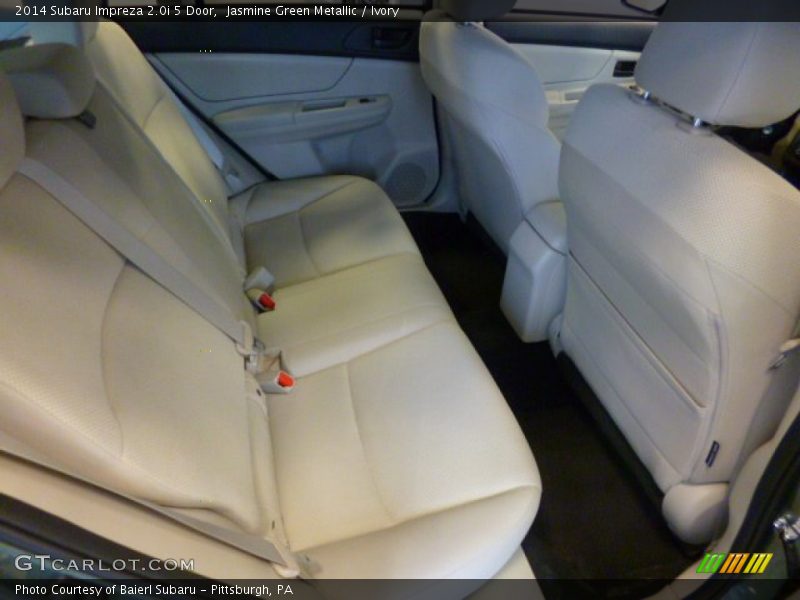 Jasmine Green Metallic / Ivory 2014 Subaru Impreza 2.0i 5 Door