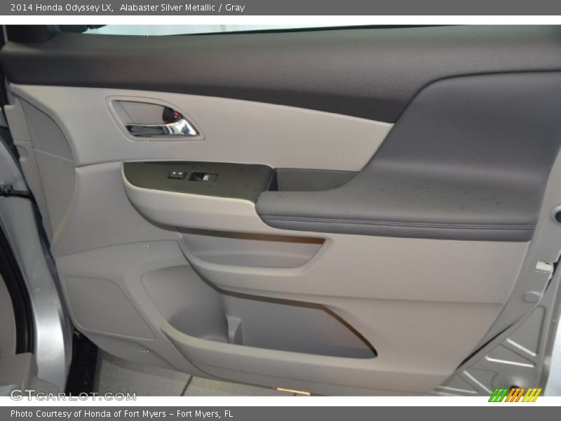 Alabaster Silver Metallic / Gray 2014 Honda Odyssey LX
