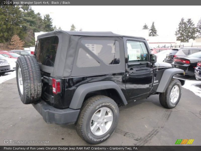 Black / Black 2014 Jeep Wrangler Sport 4x4