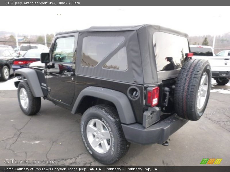 Black / Black 2014 Jeep Wrangler Sport 4x4