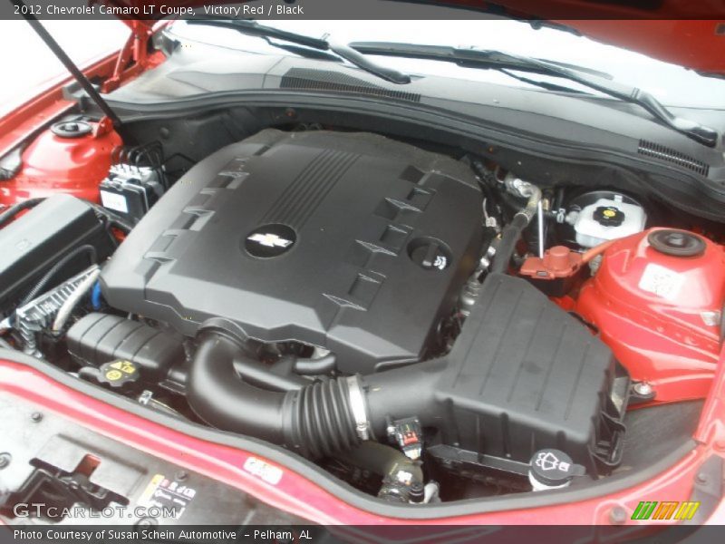 Victory Red / Black 2012 Chevrolet Camaro LT Coupe