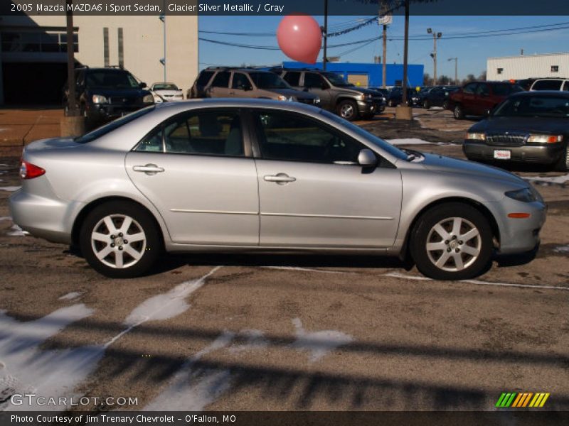 Glacier Silver Metallic / Gray 2005 Mazda MAZDA6 i Sport Sedan
