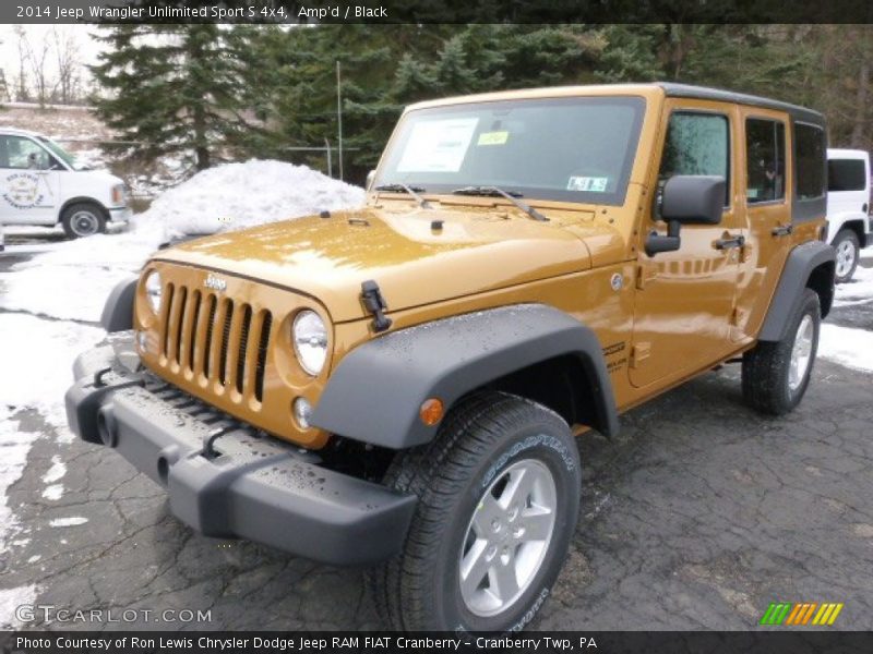 Amp'd / Black 2014 Jeep Wrangler Unlimited Sport S 4x4