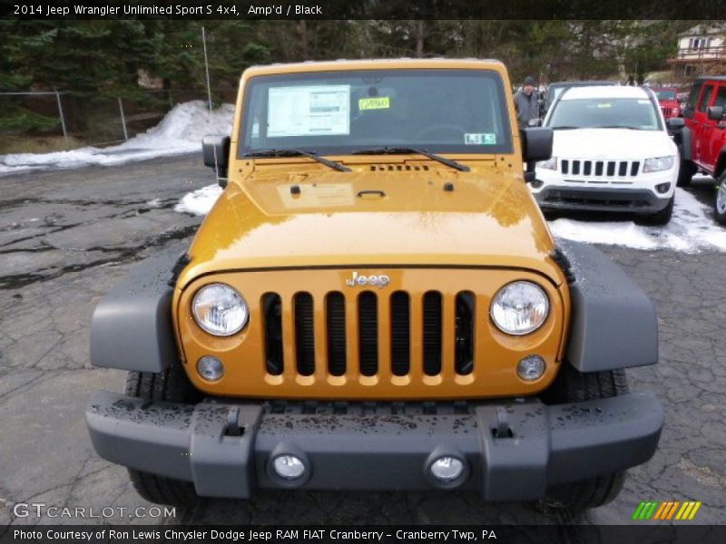 Amp'd / Black 2014 Jeep Wrangler Unlimited Sport S 4x4