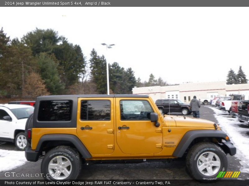 Amp'd / Black 2014 Jeep Wrangler Unlimited Sport S 4x4