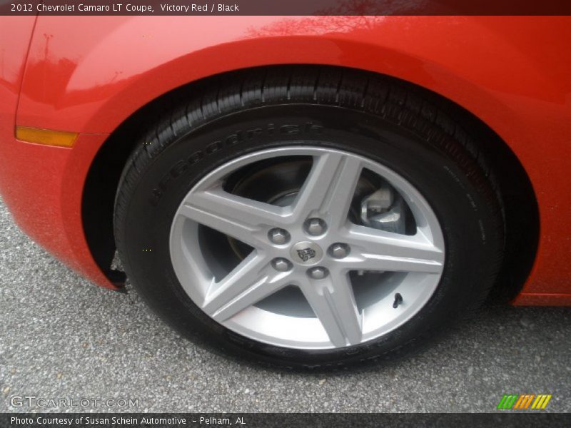 Victory Red / Black 2012 Chevrolet Camaro LT Coupe