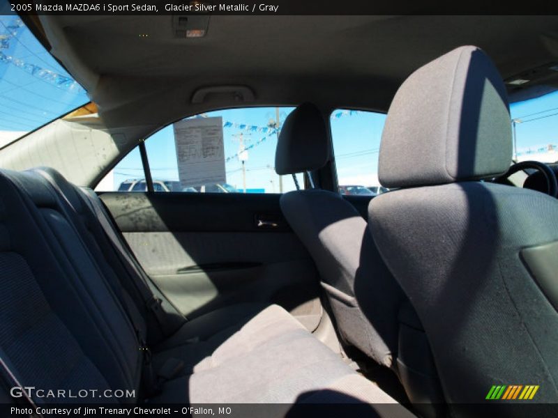 Glacier Silver Metallic / Gray 2005 Mazda MAZDA6 i Sport Sedan