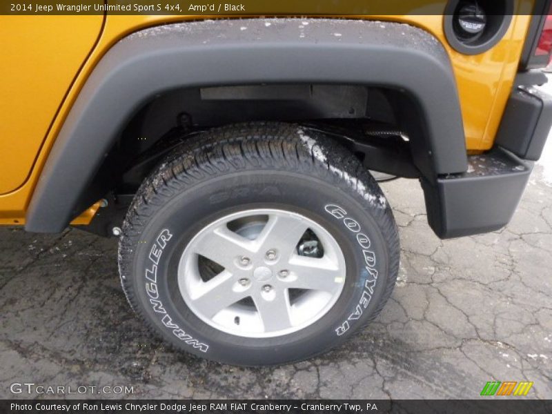 Amp'd / Black 2014 Jeep Wrangler Unlimited Sport S 4x4