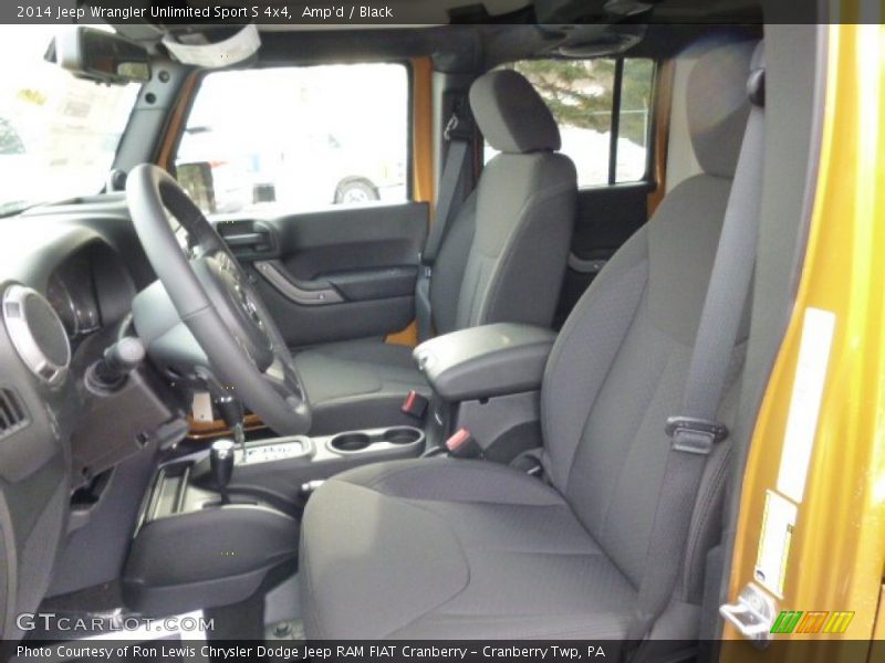 Amp'd / Black 2014 Jeep Wrangler Unlimited Sport S 4x4