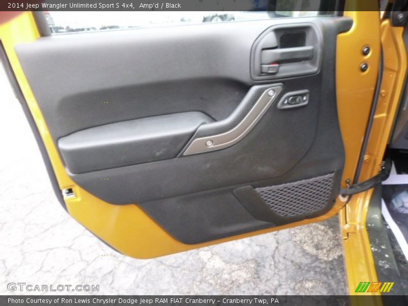 Amp'd / Black 2014 Jeep Wrangler Unlimited Sport S 4x4